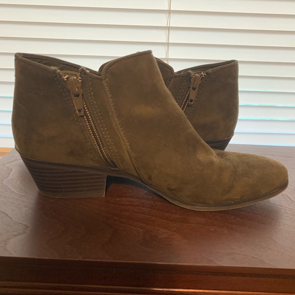 St. John's Bay Lennon Olive Ankle Boots